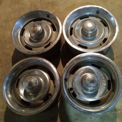 1968 CORVETTE * RALLY *OEM Rims STAGGERED 