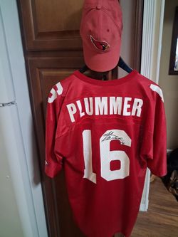 Authentic Arizeona Cardinals Autographed jersey sighed by Jake "the Snake" Plummer