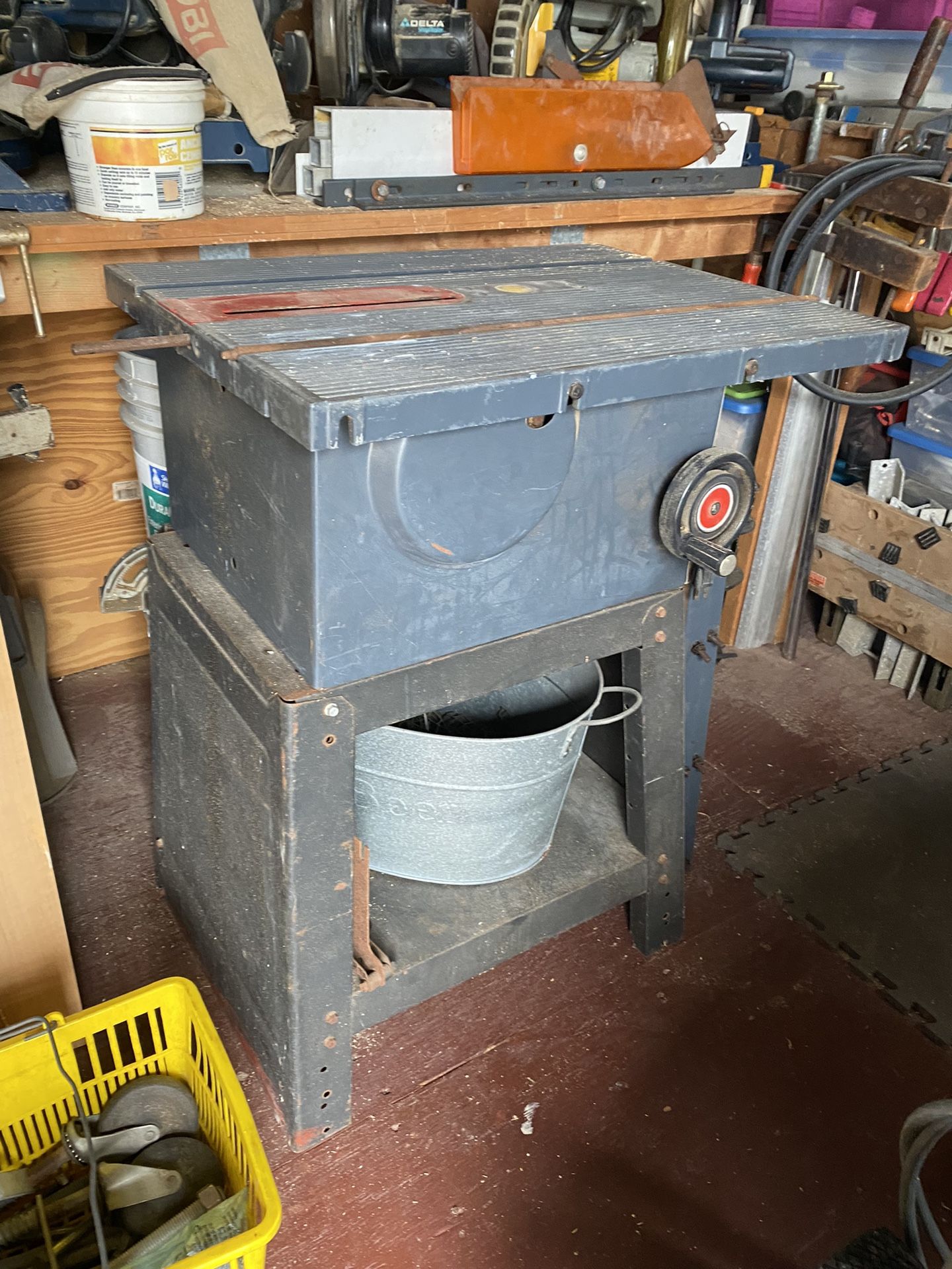 10” Craftsman Table Saw With Extensions