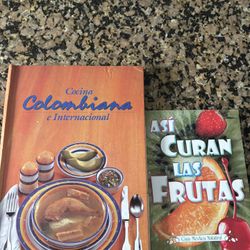 2 Libros De Recetas Colombianas