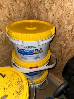 Calcium hardness plus pool chemical