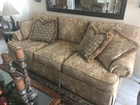 Beautiful Havertys Sofa And Chair In Great Condition For Windermere Fl Offerup