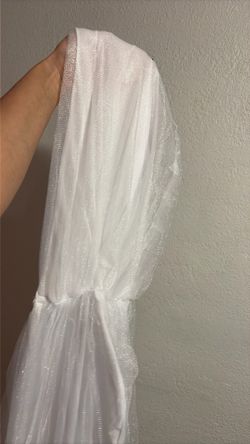 White ghostly cape