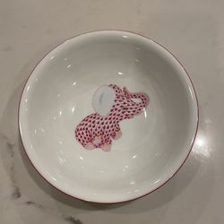 Hand painted Fine China | Bowl With Elephant
