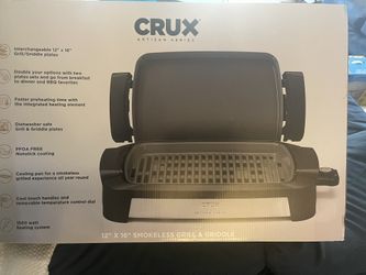 Crux Smokeless Grill & Griddle