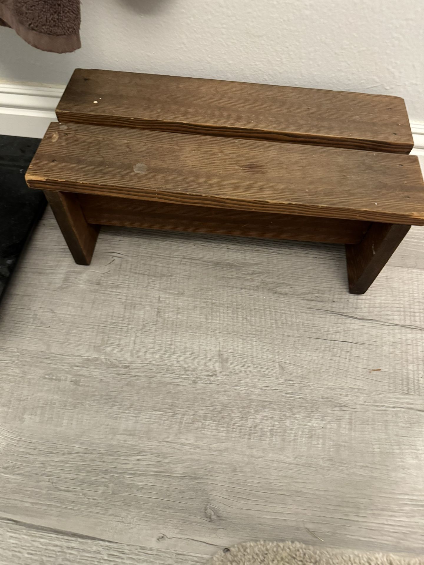 Small Wood Stool
