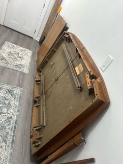 fancher furniture dining table with 2 leafs