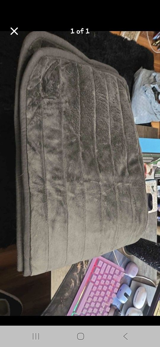 Grey Weighted Blanket