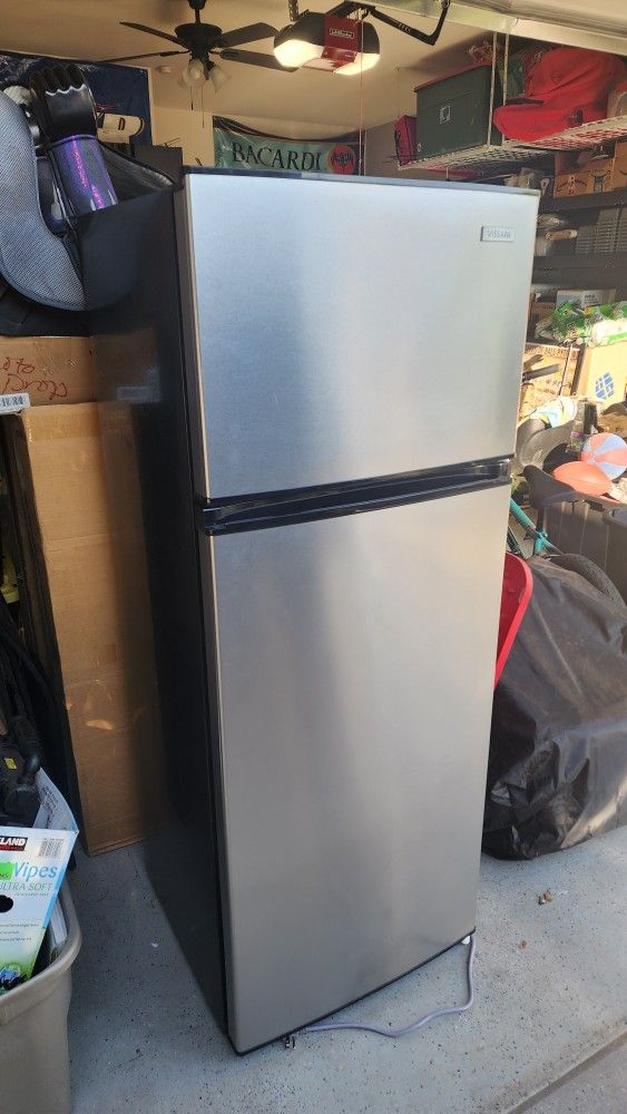Super Nice Stainless Steel XL Mini Fridge LIKE NEW