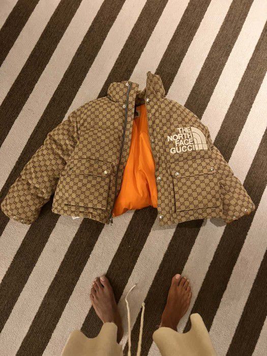 Gucci Men's Monogram Coat SHORT