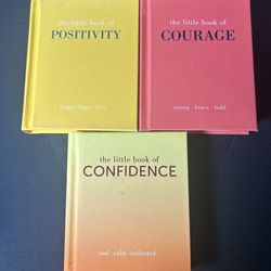 The Little Book of Positivity, Courage, and Confidence. Book Lot