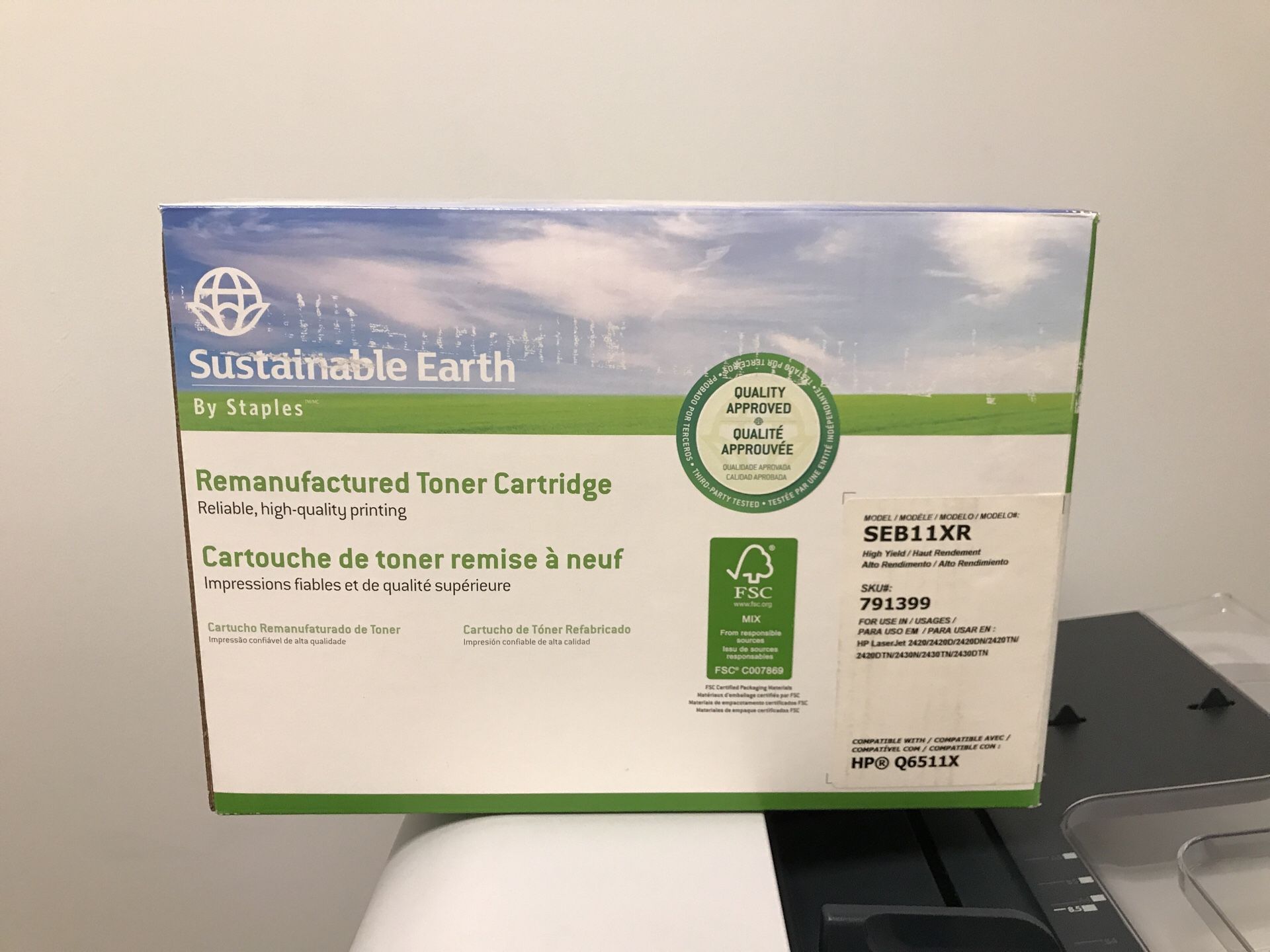 SEB11XR TONER