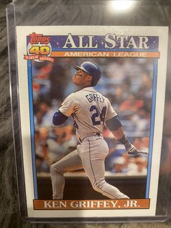 1991 Topps Ken Griffey Seattle Mariners # 392 baseball card mint