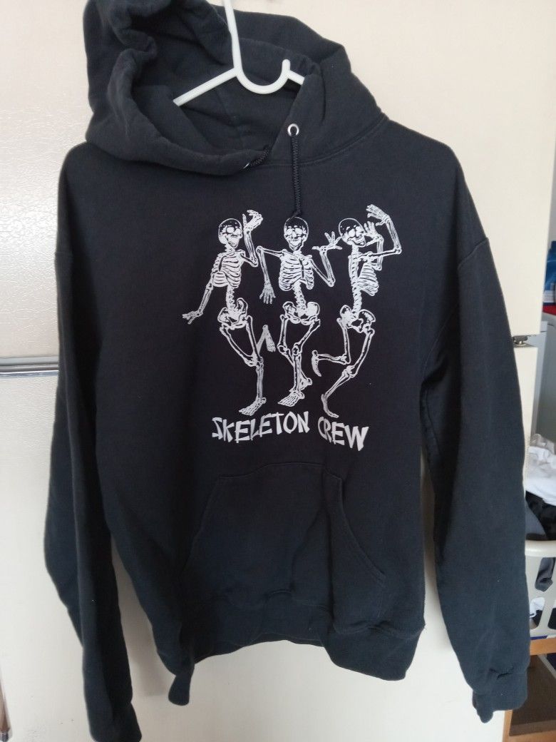 Skeleton Crew Hoody Sz Med