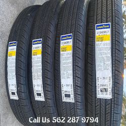 "215/65r17 goodyear assurance finesse set of new tires set de llantas nuevas 
"
