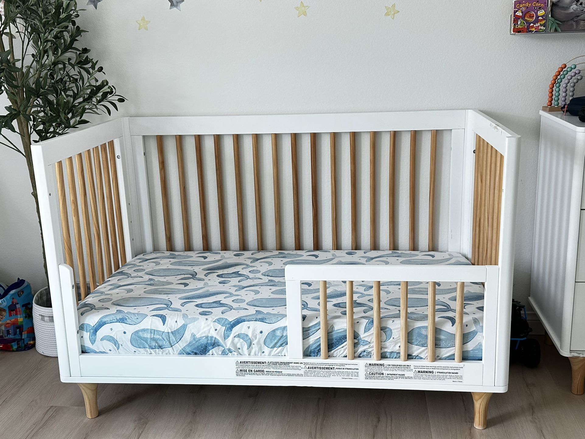 Baby Crib With Mattress