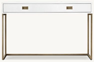 Restoration Hardware Desk Table 47”18”30.5” FREE DELIVERY 