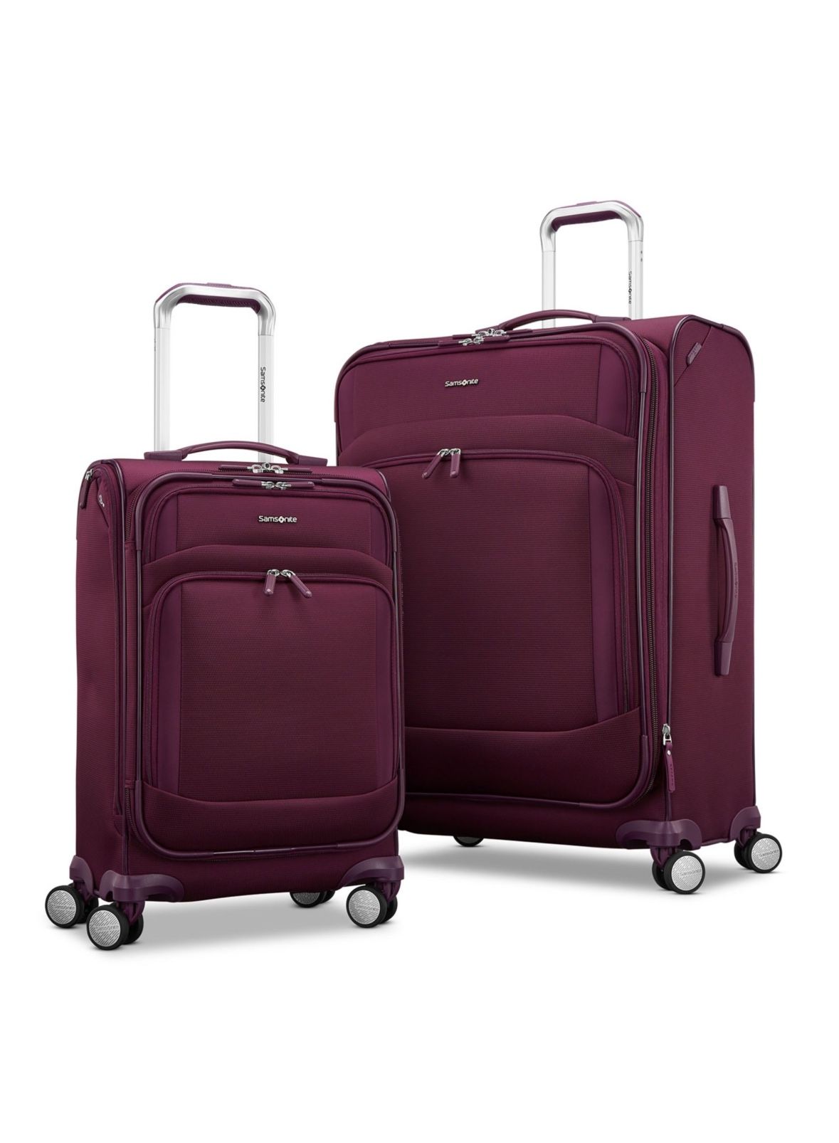 Samsonite Xpression 2-Piece Softside Spinner Luggage Set Brand New
