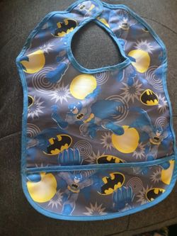 Batman Bib Like New