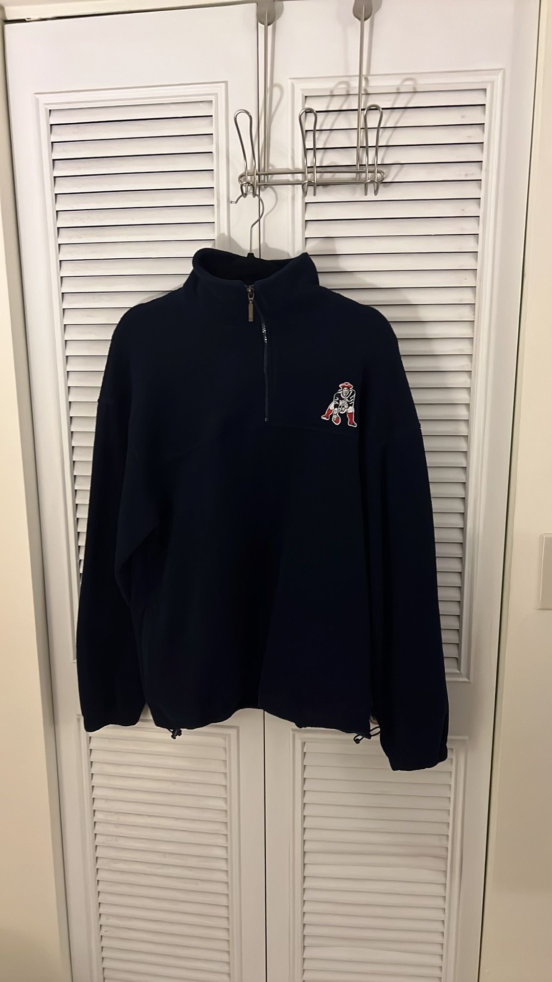 NFL New England Patriots pullover fleece jacket