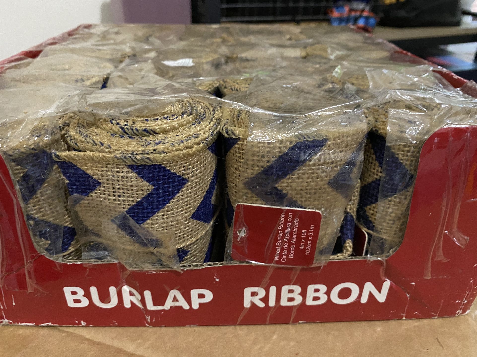 Burlap Ribbon ( $20 Por All)
