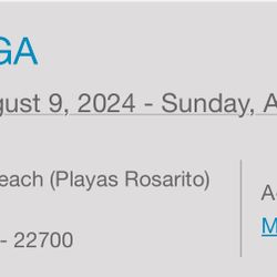 Baja Beach Fest Ticket 3day GA