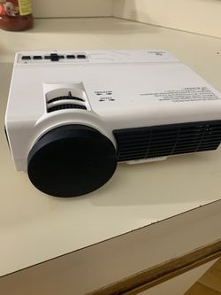 Small Portable Projector Perfect Picture !!