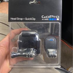 GOPRO HEAD STRAP + QuickClip