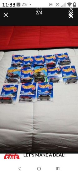 13 - 90's HOT WHEELS  NEW UNOPENED!  Sold all together!