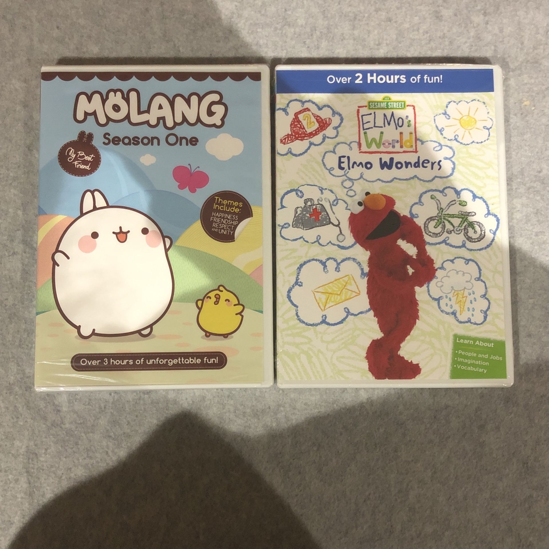 Kids DVDs | Molang & Elmo