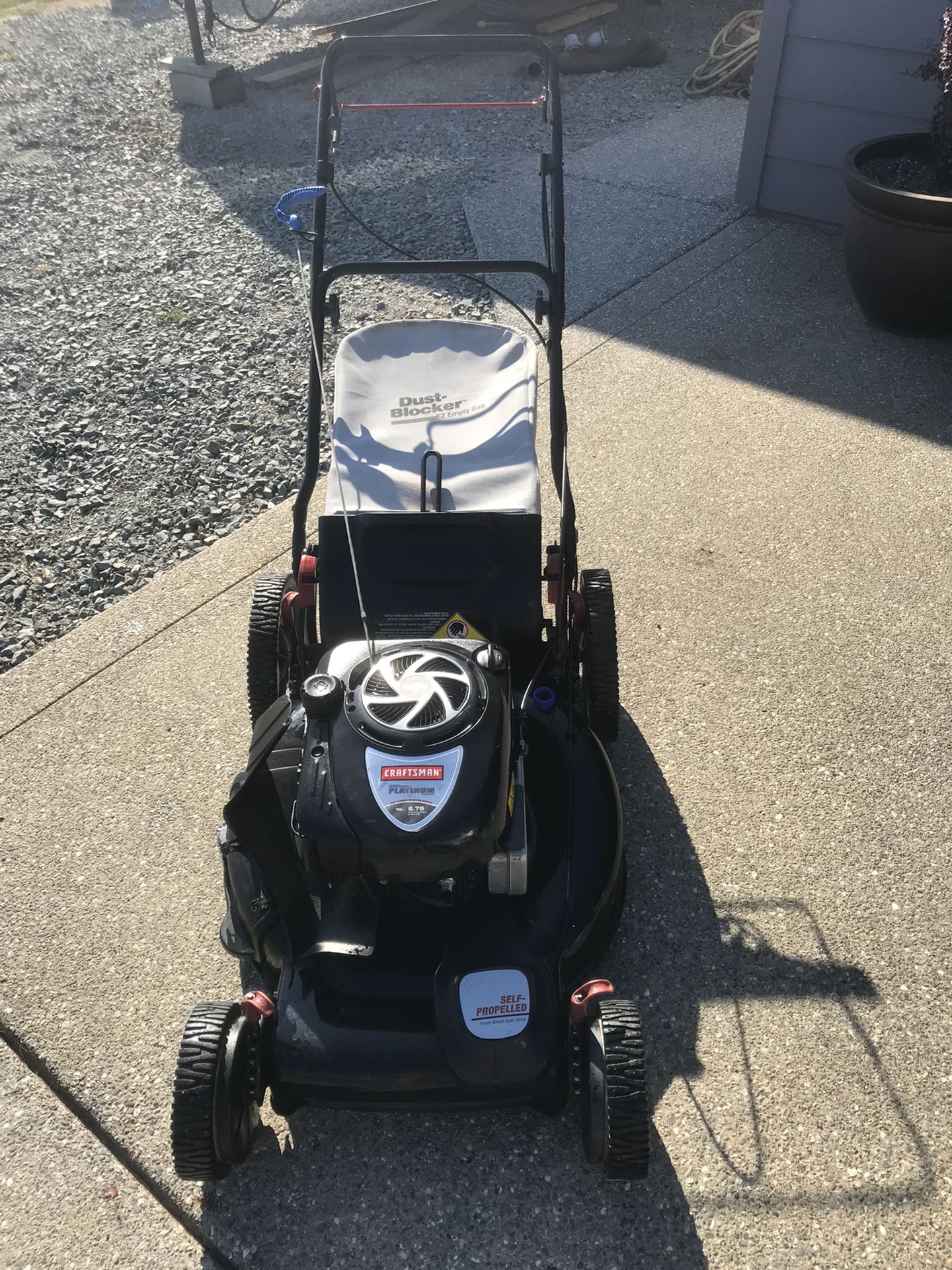 Craftsman Self Propelled Briggs and Stratton Lawn Mower for Sale in ...