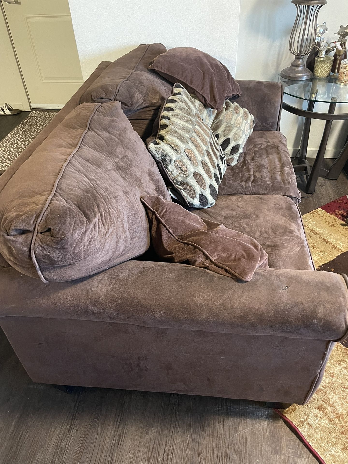 Brown Couch Set . OBO