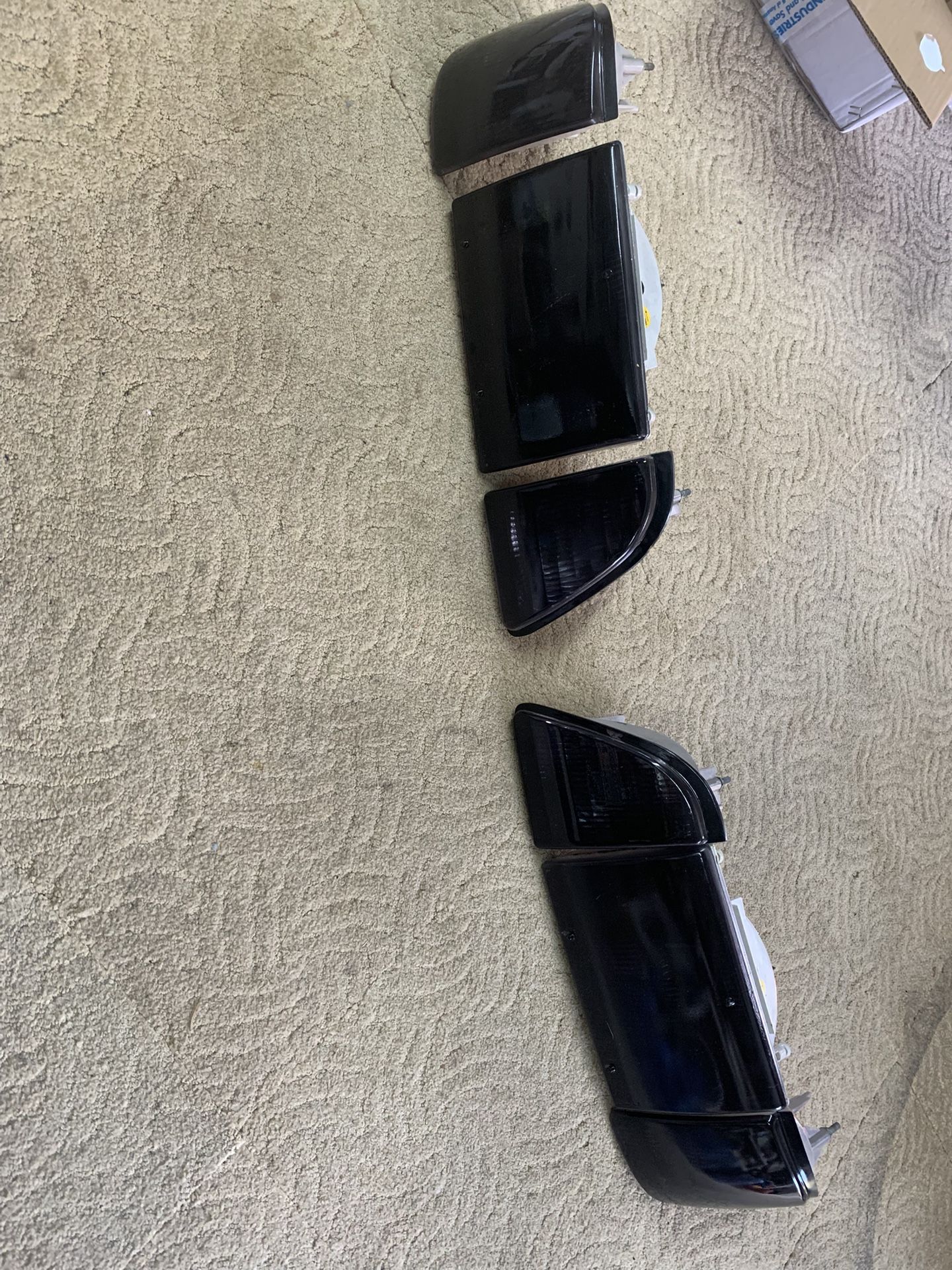 Mustang Tinted Headlights Fox Body 1987-93 & Fog Lights