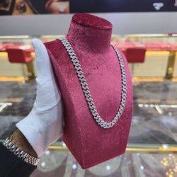 💎 8mm Moissanite Cuban Link Chain – 10.82 CTW | Sizes 18"–24" | Jewelry Palace