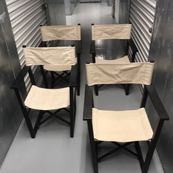 Four Directors Chairs