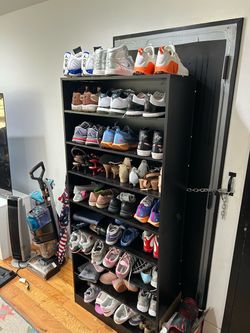 bookshelf shoes not included