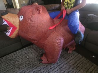 Bear inflatable costume