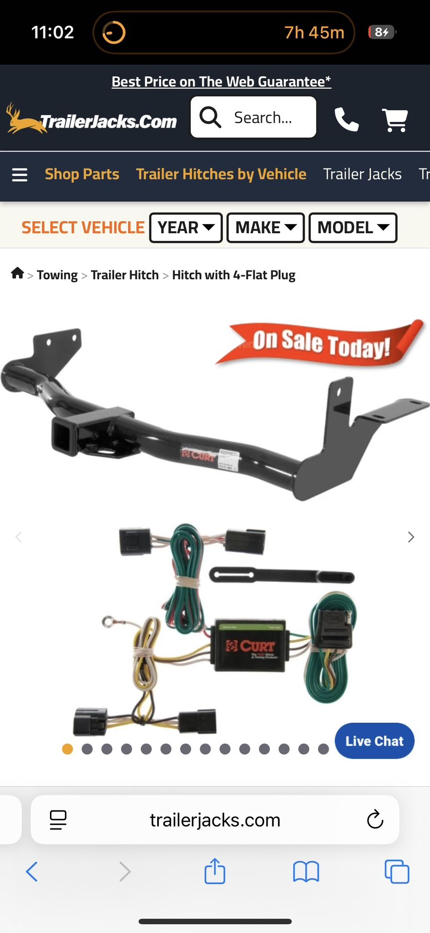 1(contact info removed) Honda Passport Trailer Hitch & Wiring (2-inch Tow Receiver)