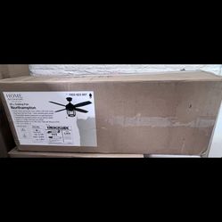 Home Decorators Northampton 52 in LED Indoor/Outdoor Espresso Bronze Ceiling Fan