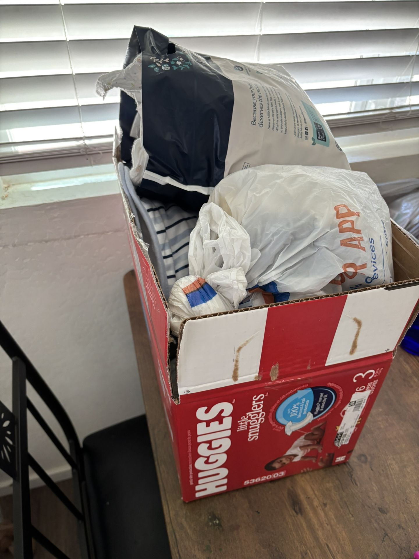 Free Box Baby Diapers And Clothes