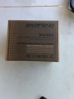 Baofeng vhfl/uhf New uv-5r serles