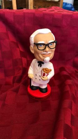 Colonel Sanders Bobble Head   2001 KFC