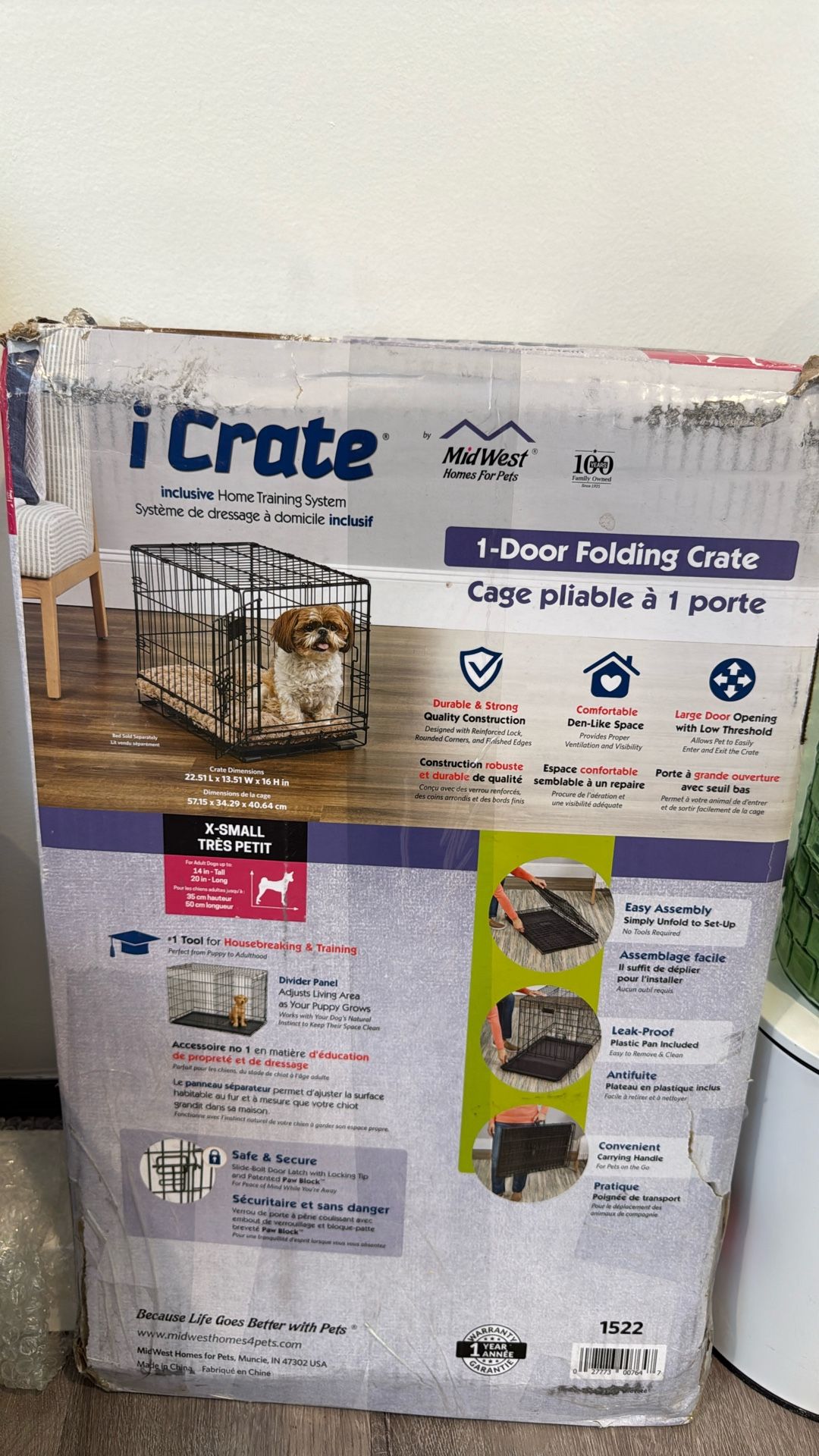 Small Dog Crate