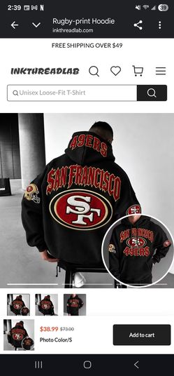 2 49ers Hoodies brand new