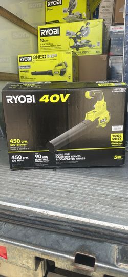 40V 120 MPH 450 CFM Cordless Battery Variable-Speed Jet-Fan Leaf Blower (Tool-Only)