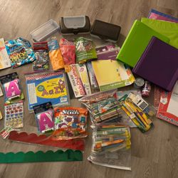 Lot Of School Supplies - worth over $120
