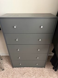 Gray dresser