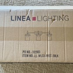 NEW- Linea 3 Light Fixture - $30