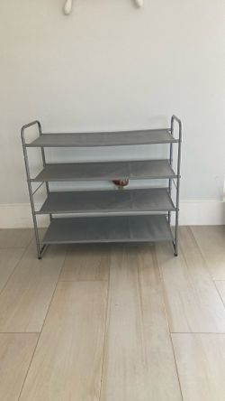 Shoe Rack 27” 4 Shelves