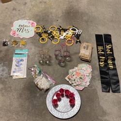 Bachelorette Or  Bridal Shower Decorations